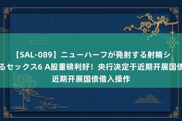 【SAL-089】ニューハーフが発射する射精シーンがあるセックス6 A股重磅利好！央行决定于近期开展国债借入操作